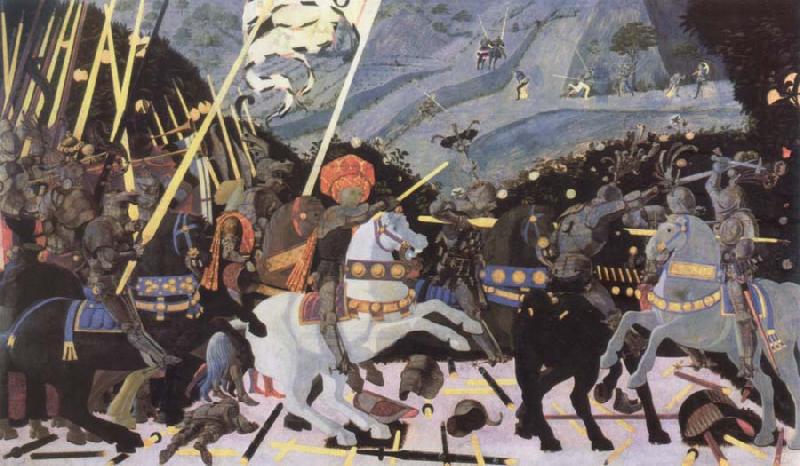 paolo uccello the battle of san romano oil painting image